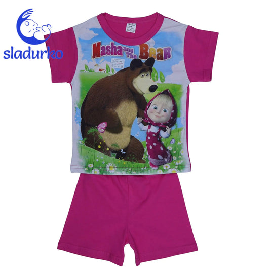 Удобна и цветна пижама за малки принцеси!