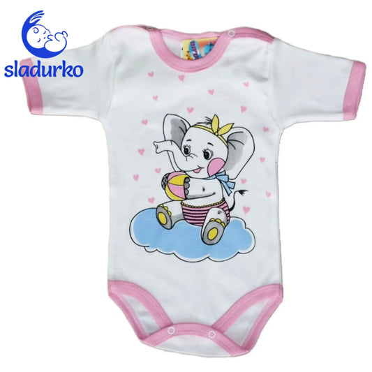Боди за момиче със слонче