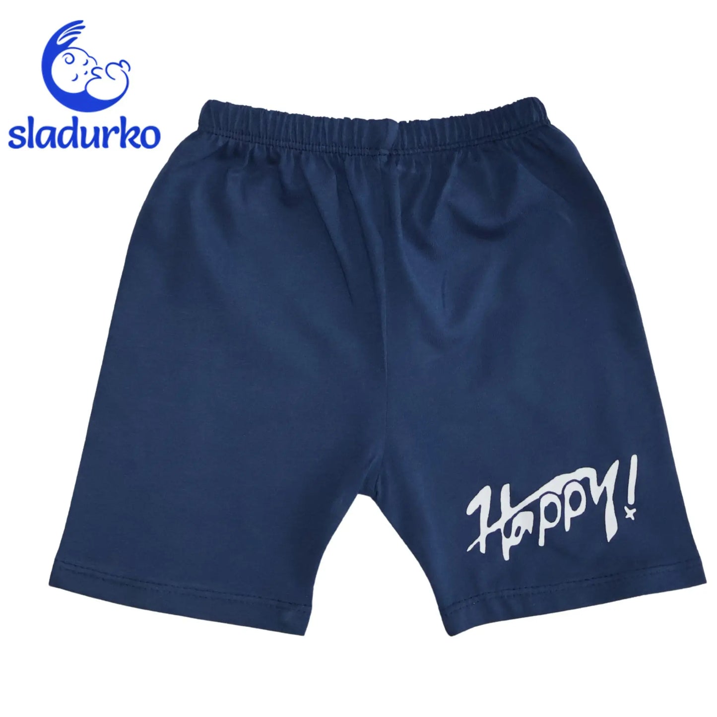 Детски летен комплект "Happy Bear" - потник и къси панталонки