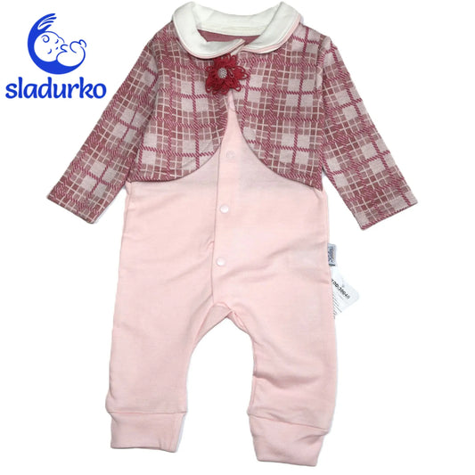 Гащеризон за момиче с дълъг ръкав