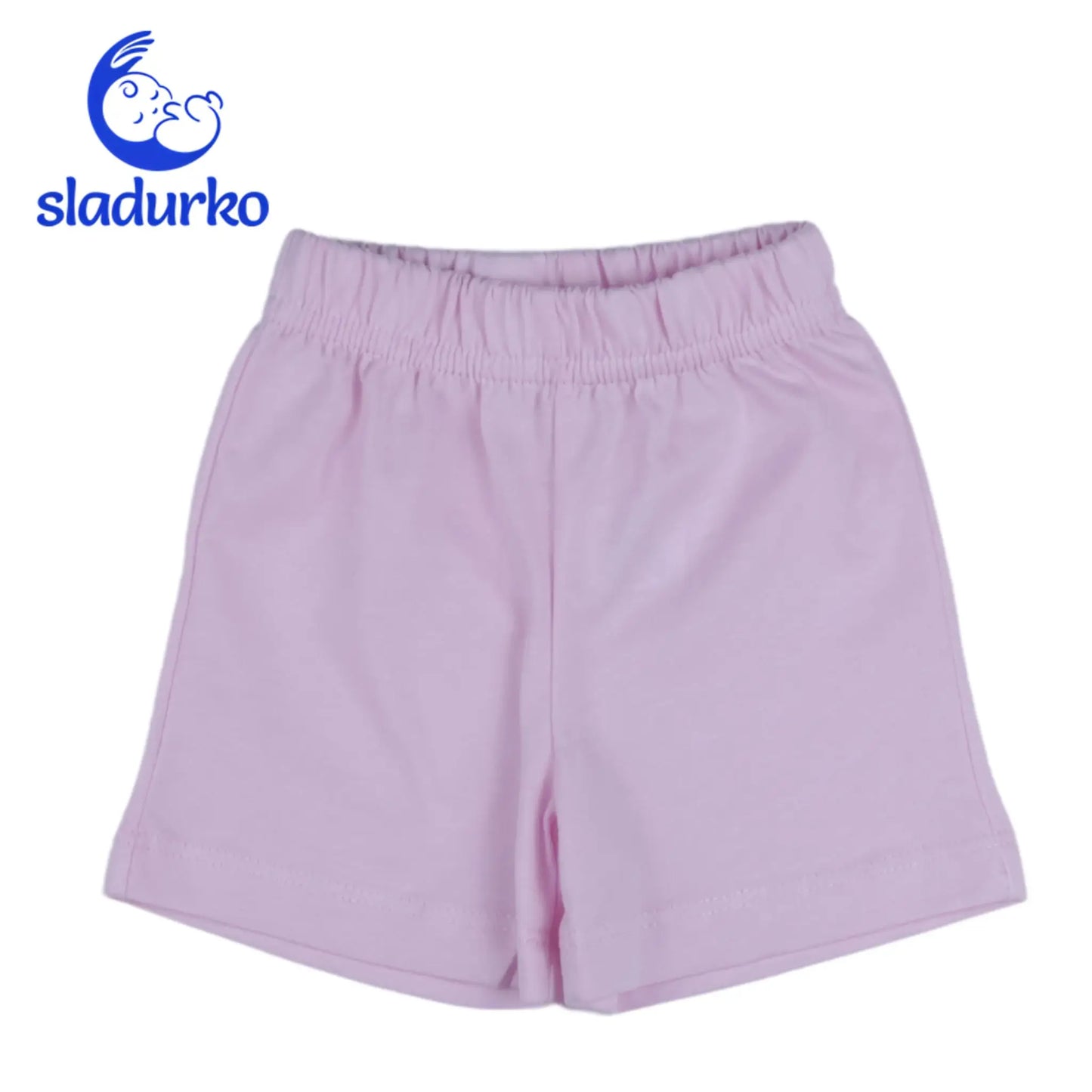 Детски летен комплект "Нежно мече" - тениска и къси панталонки