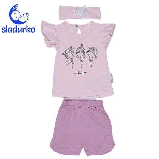 Комплект от 3 части за момиче