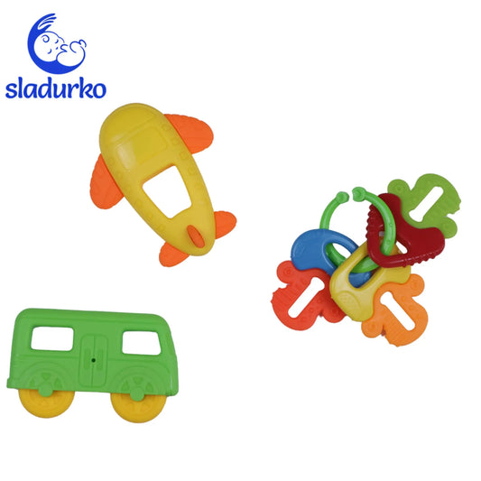 Комплект дрънкалка и гризалка