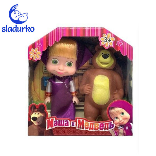 Кукла момиче и мече