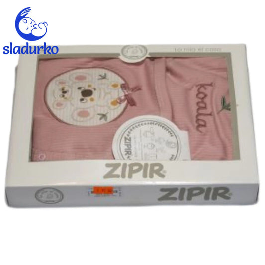 Бебешки комплект за изписване розов с коала