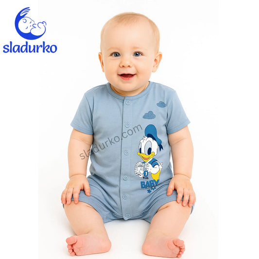 Бебешки гащеризон в син цвят