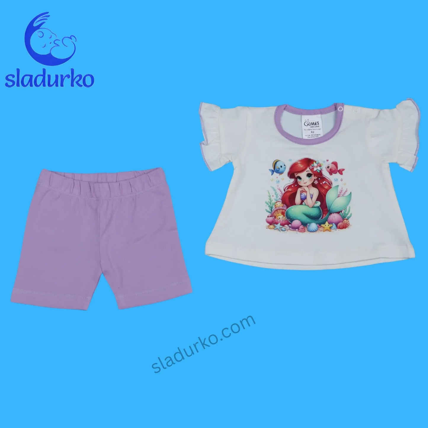 Детски летен комплект за момиче