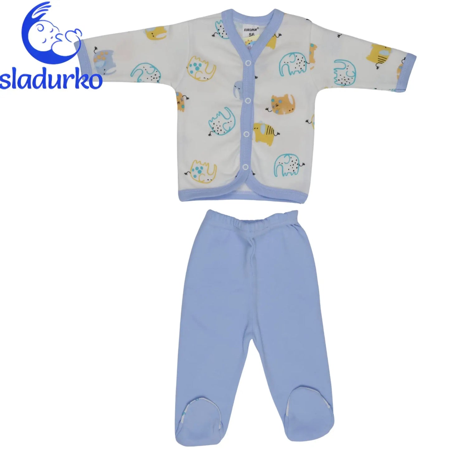 Комплект от две части - блузка и ританки