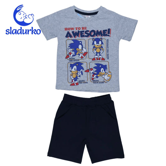 Комплект за момче - тениска и къси панталонки