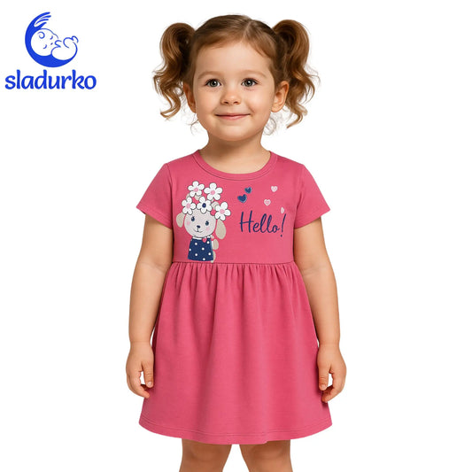 Сладурска розова рокля – Идеална за малки принцеси