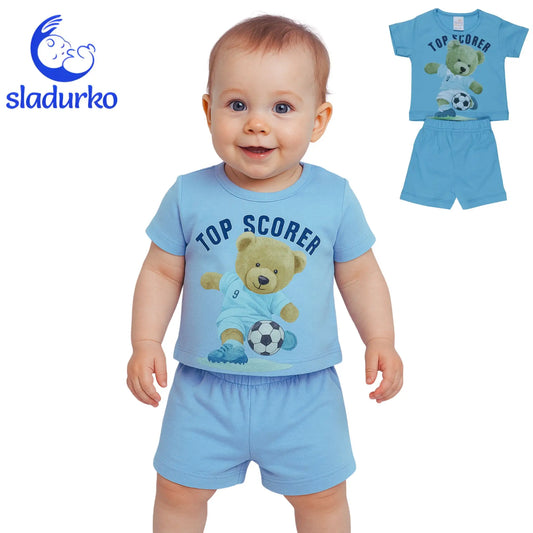 Детски летен комплект "Top Scorer" - тениска и къси панталонки