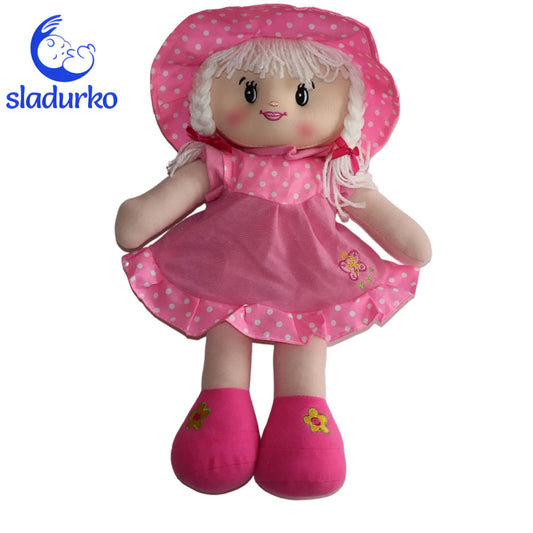 Мека кукла - класическа парцалена височина  40 см