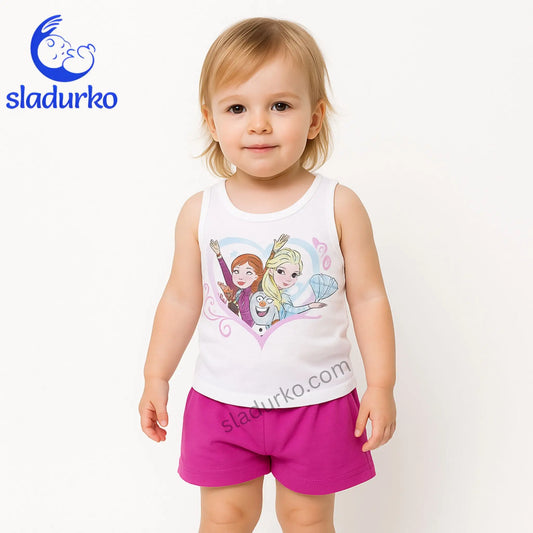 Комплект за момиче  - потник и панталонки