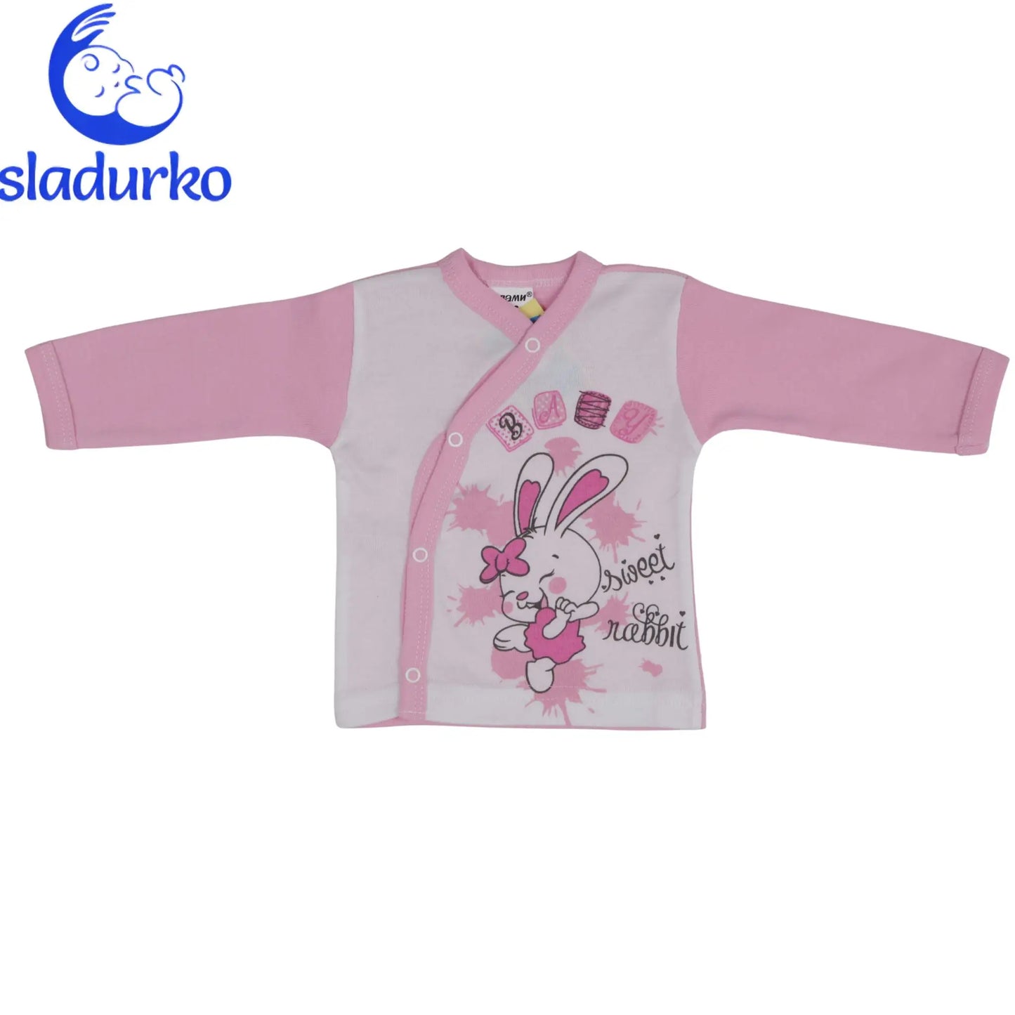 Бебешки комплект от 2 части – блузка с дълъг ръкав и ританки