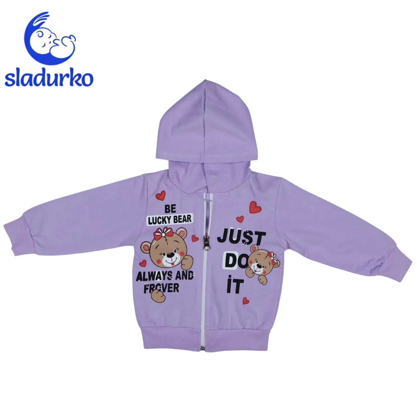 Спортен комплект за момиче от 3 части