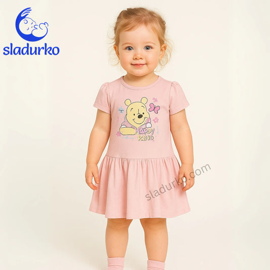 Бебешка рокля  – Идеална за Лятото, 100% Памук