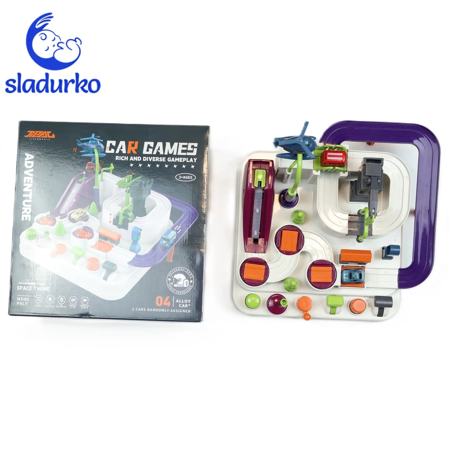 Интерактивна писта с 2 колички