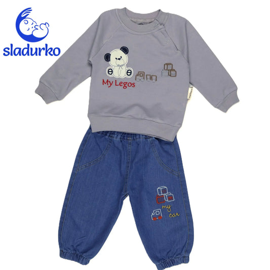 Блузка и дънки за момче