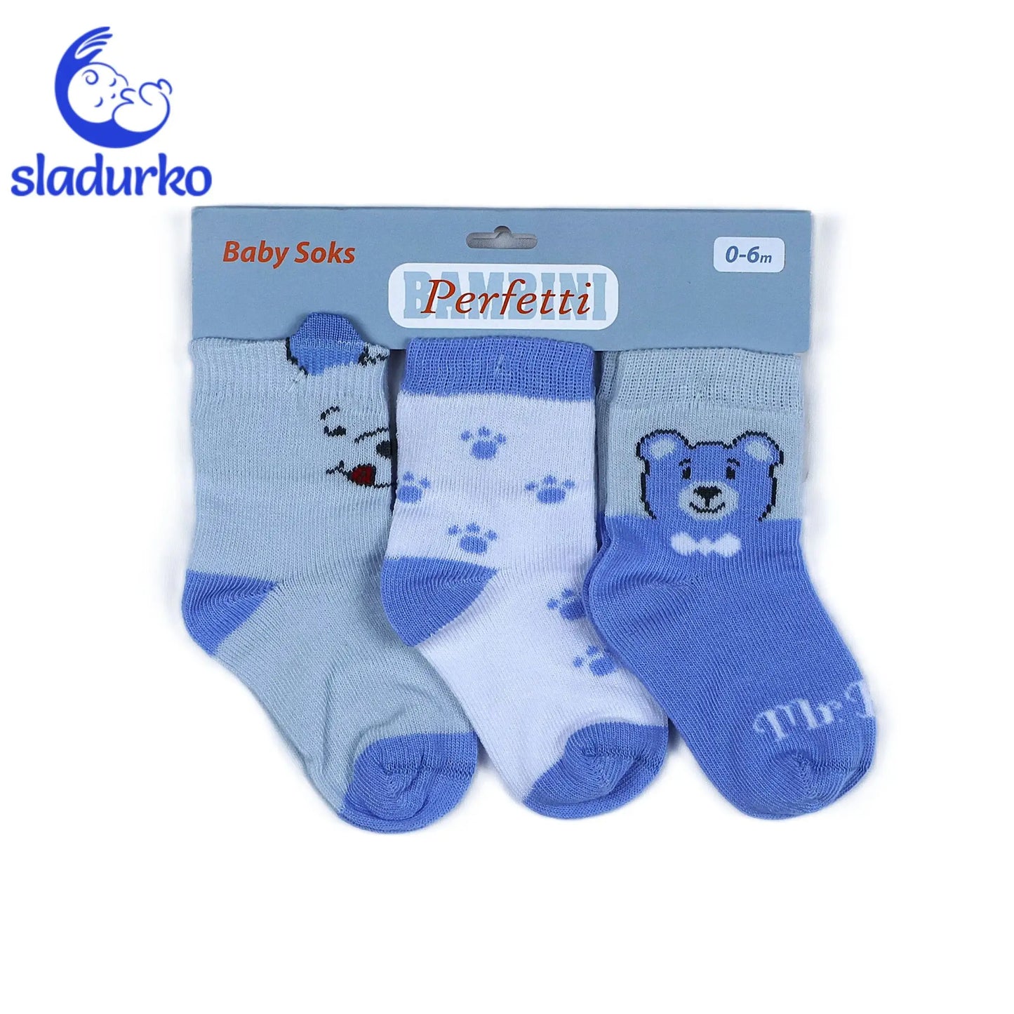 Бебешки чорапи комплект 3 броя