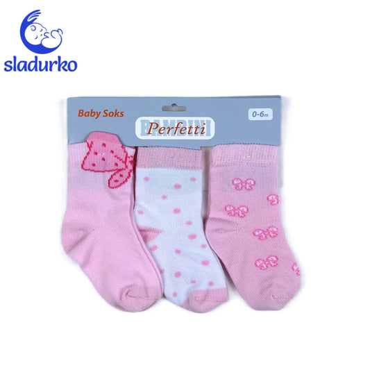 Бебешки чорапи комплект 3 броя