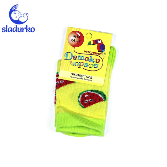 Къси чорапи - памук ликра