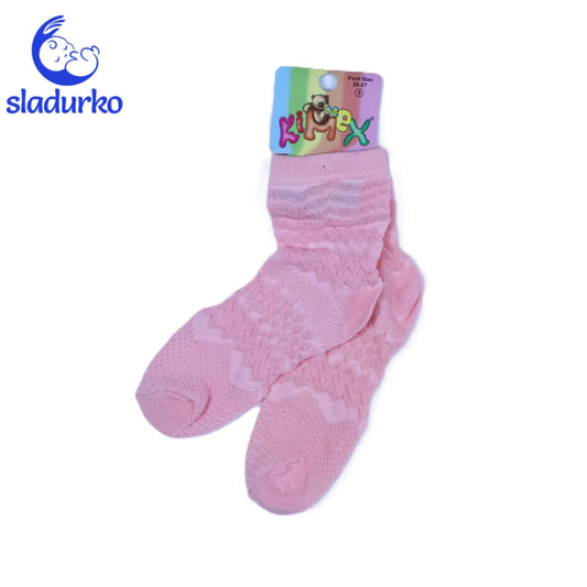 Едноцветни чорапи за момиче 26-27