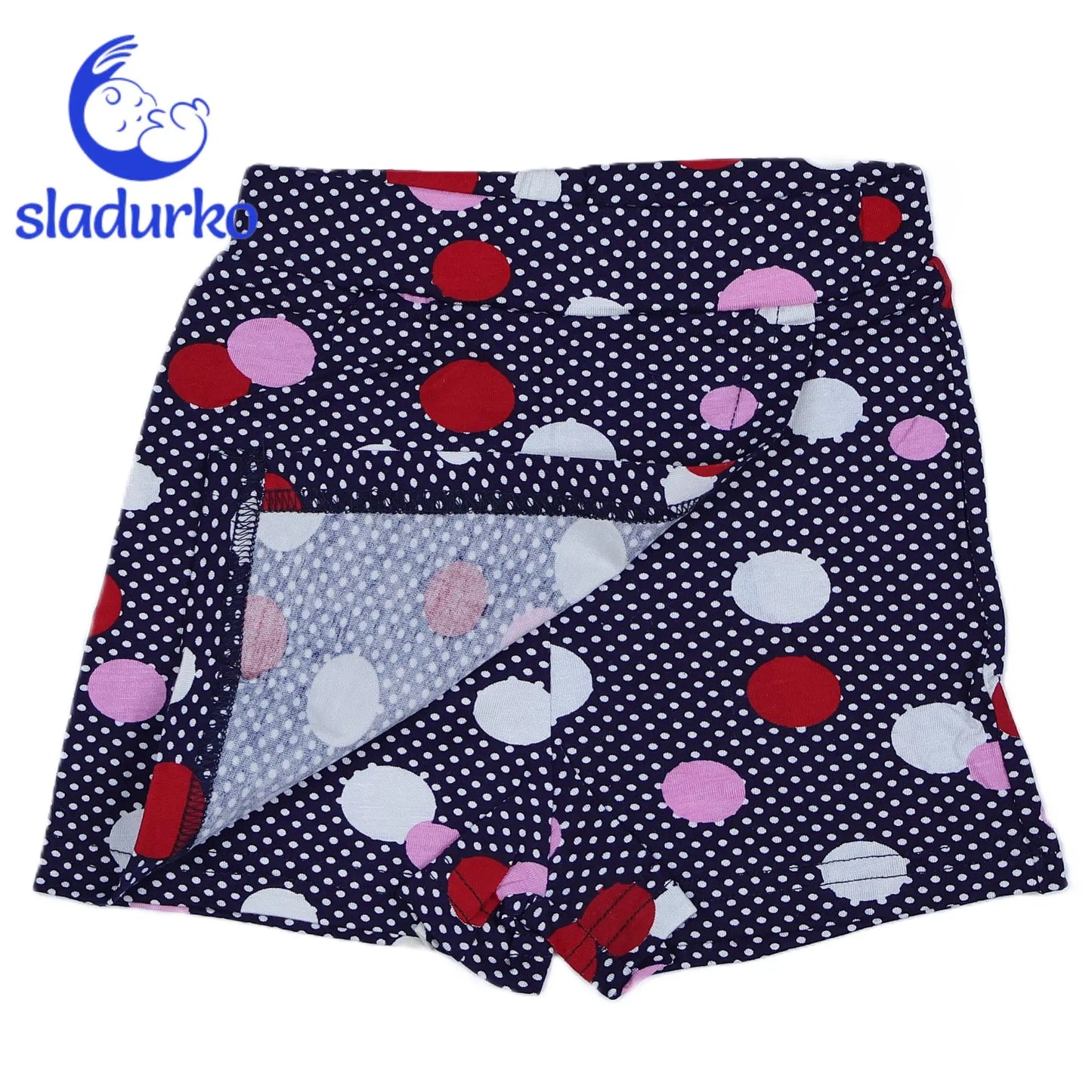 Пола-панталон на точки