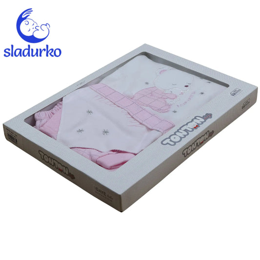 Комплект за изписване на бебе, от 5 части