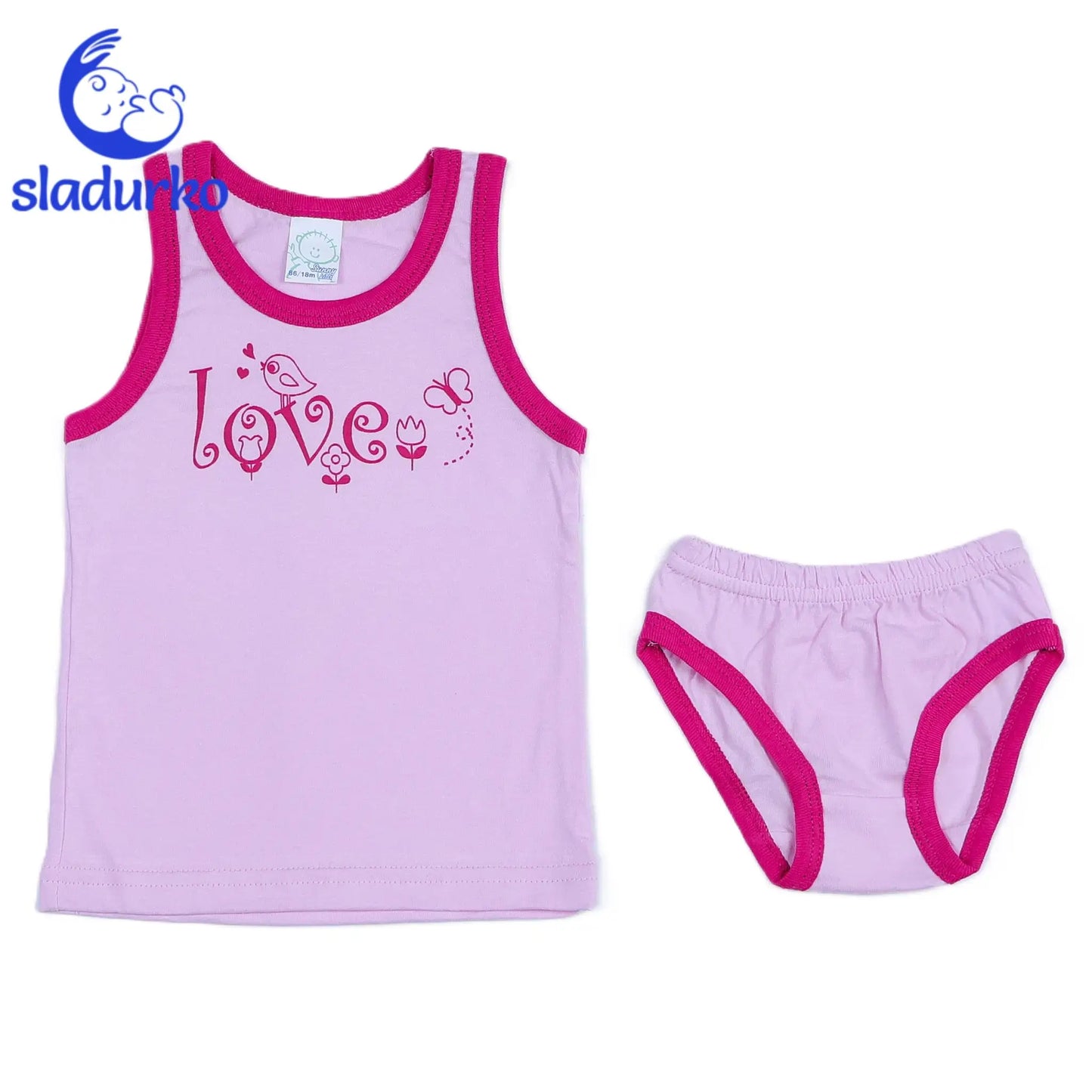 Комплект бельо за момиче