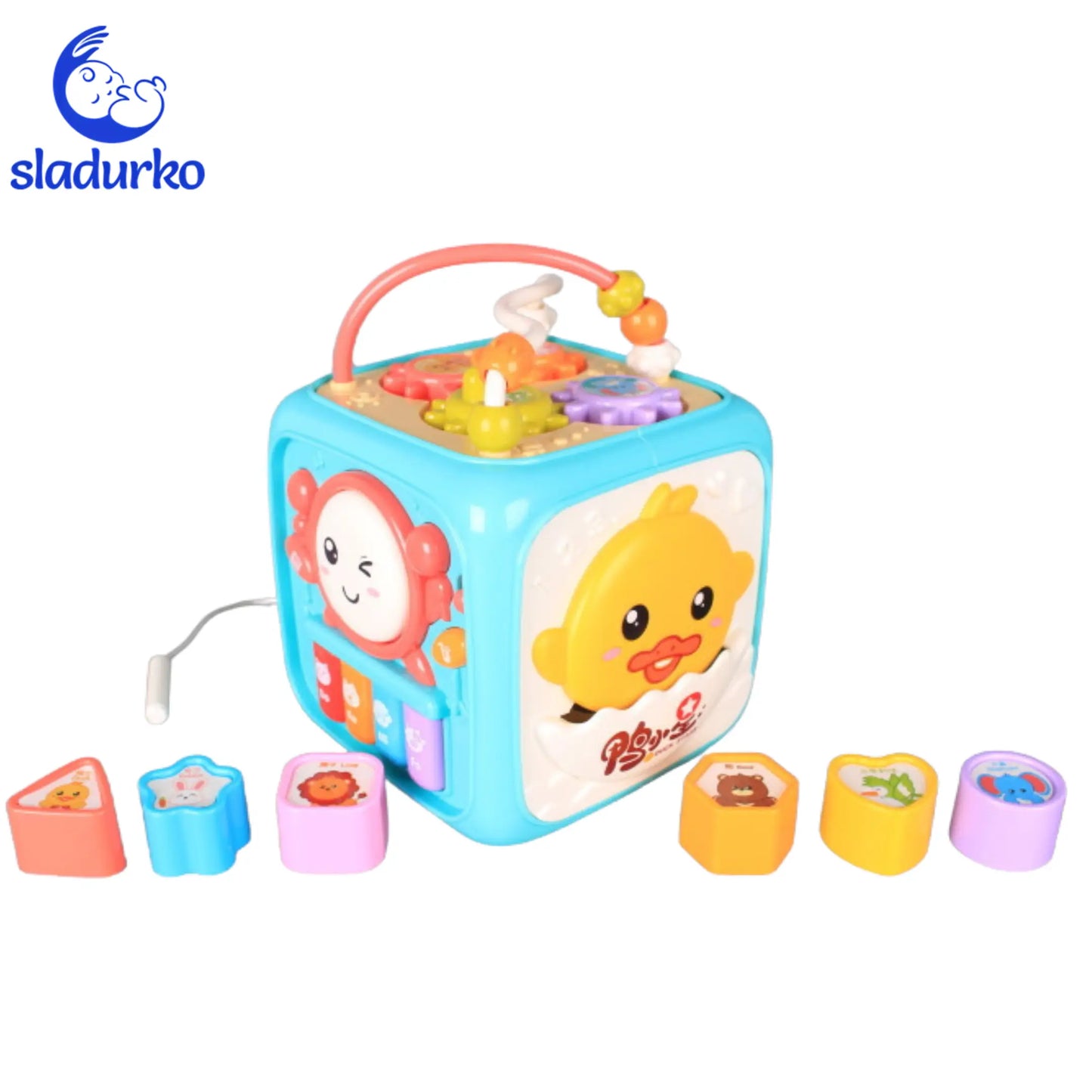 Бебешки занимателен куб