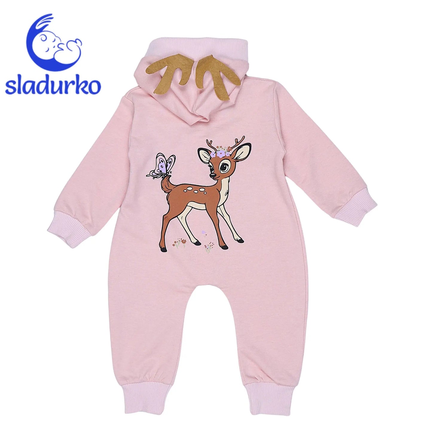 Бебешки гащеризон с качулка