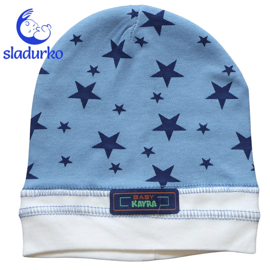 Шапка за момче със звезди