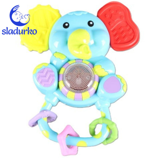 Дрънкалка  и гризалка Слонче