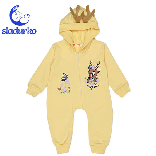 Бебешки гащеризон  с качулка