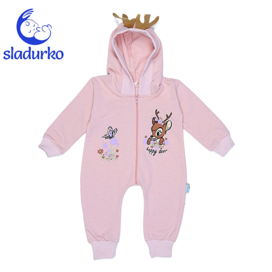 Бебешки гащеризон  с качулка