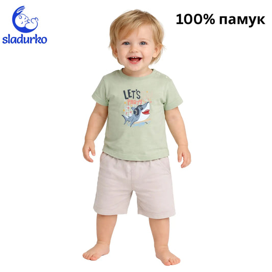 Бебешки летен комплект от 2 части  – Свежест и комфорт