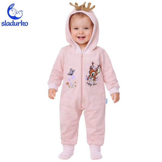 Бебешки гащеризон  с качулка