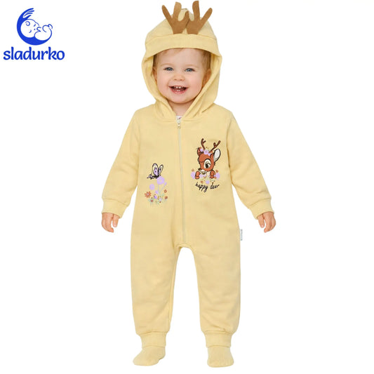 Бебешки гащеризон  с качулка