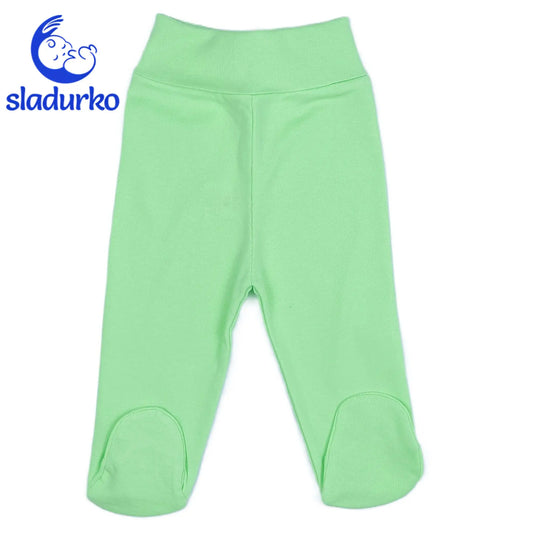 Ританки за новородено - зелен цвят