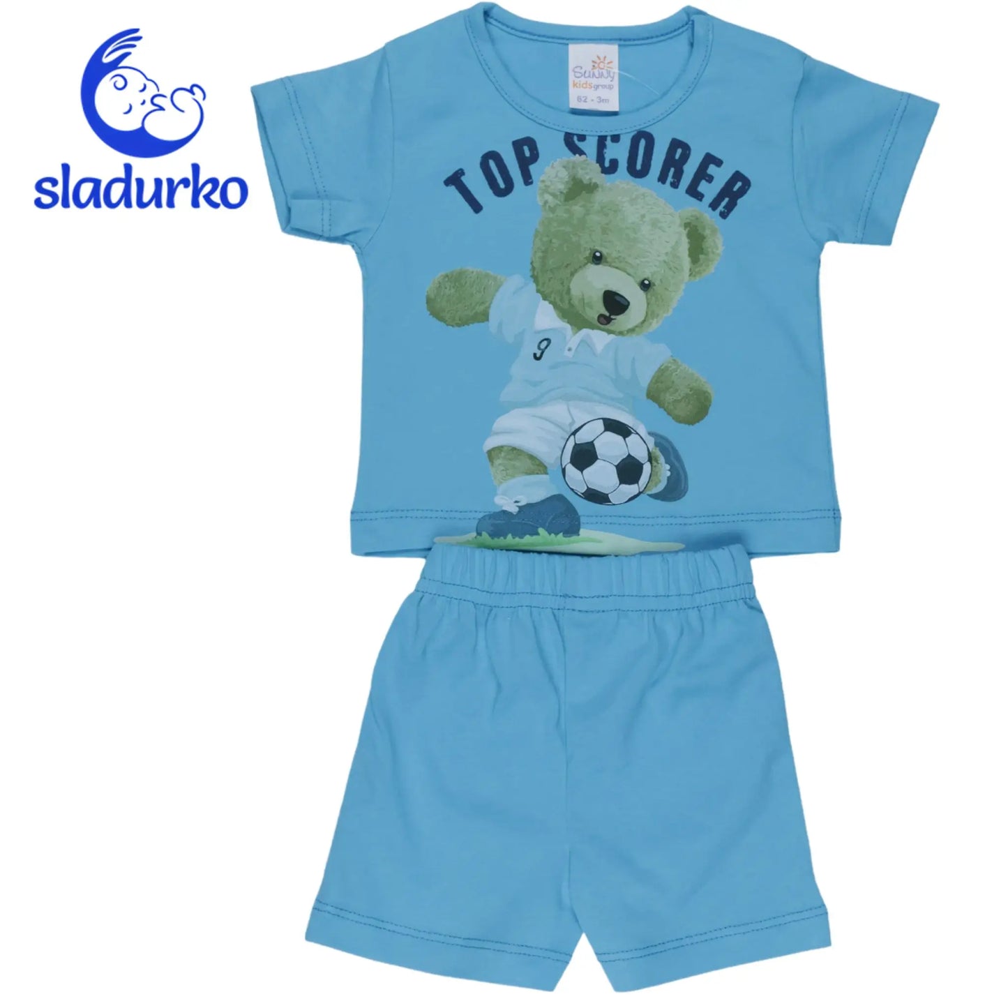 Детски летен комплект "Top Scorer" - тениска и къси панталонки