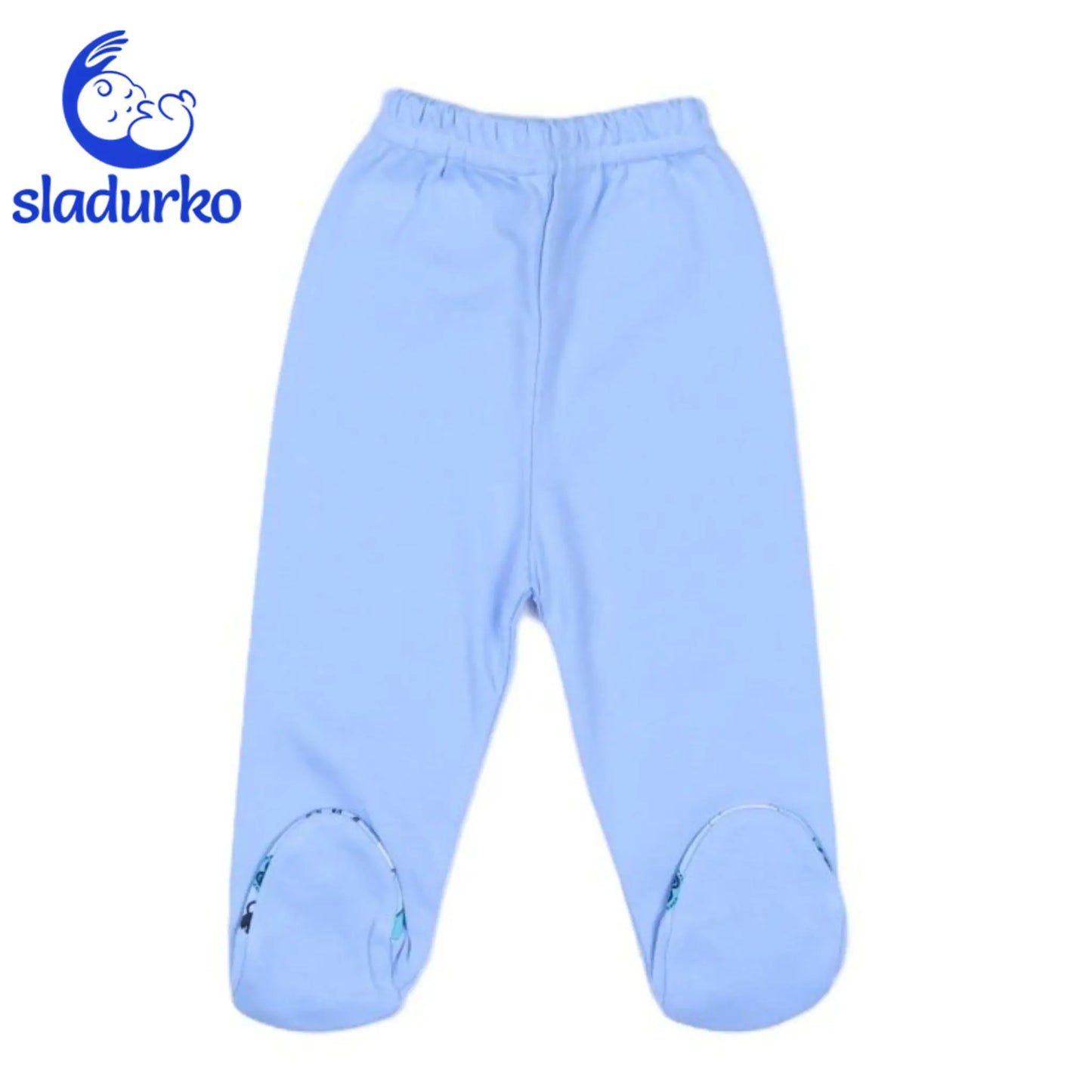 Бебешки комплект от 2 части с предно закопчаване