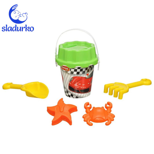 Комплект за пясък – кофичка и форми