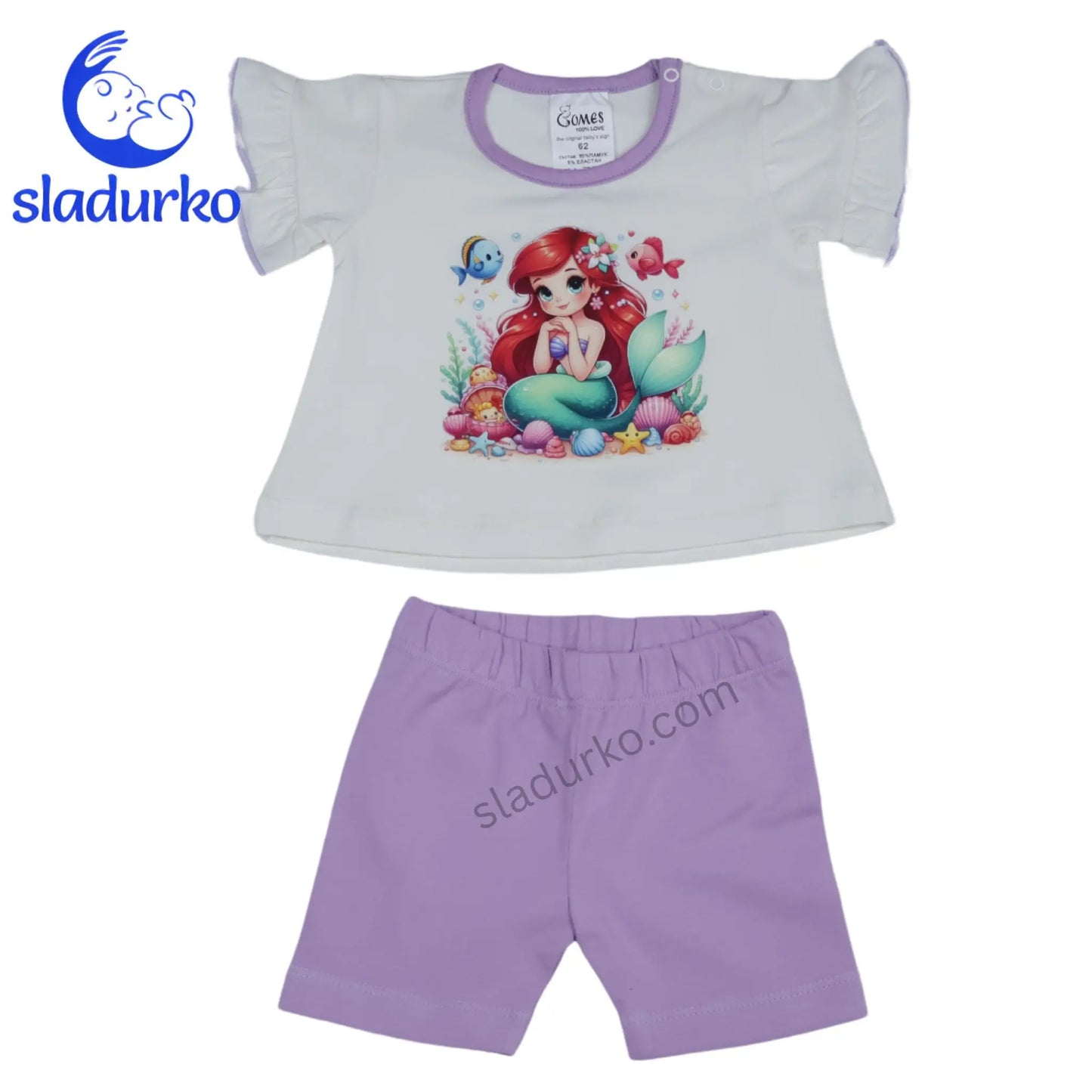 Детски летен комплект за момиче