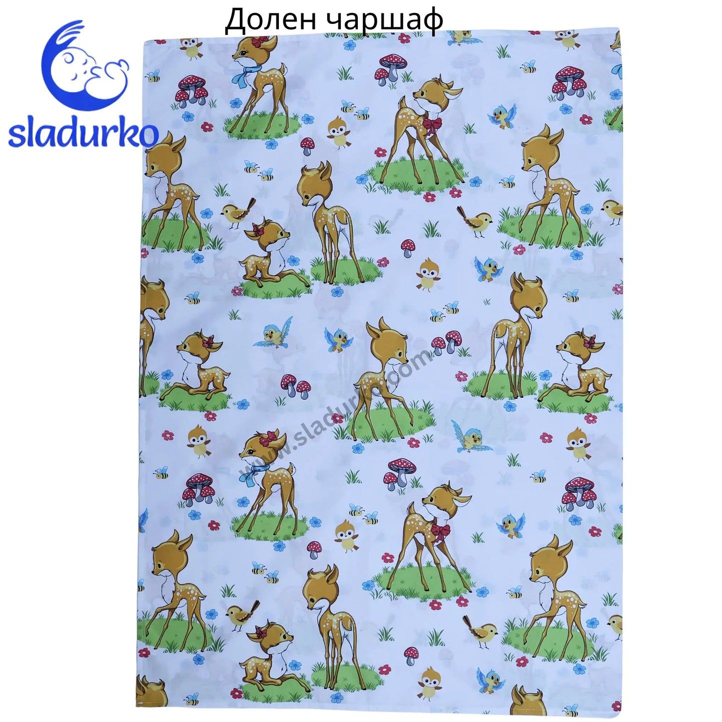 Спално бельо 2 части Ранфорс 100% памук