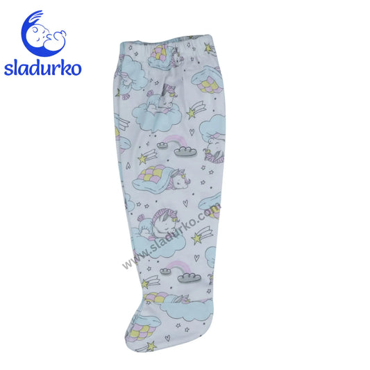 Бебешки ританки с крачета „Еднорози на облак“