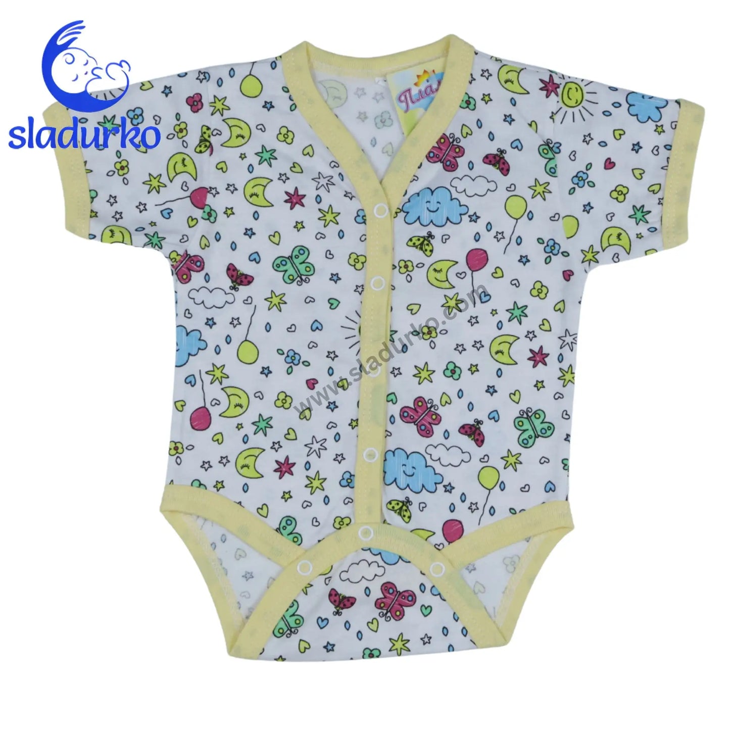 Бебешко боди с къс ръкав