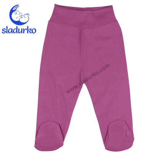 Ританки за новородено в тъмно розово