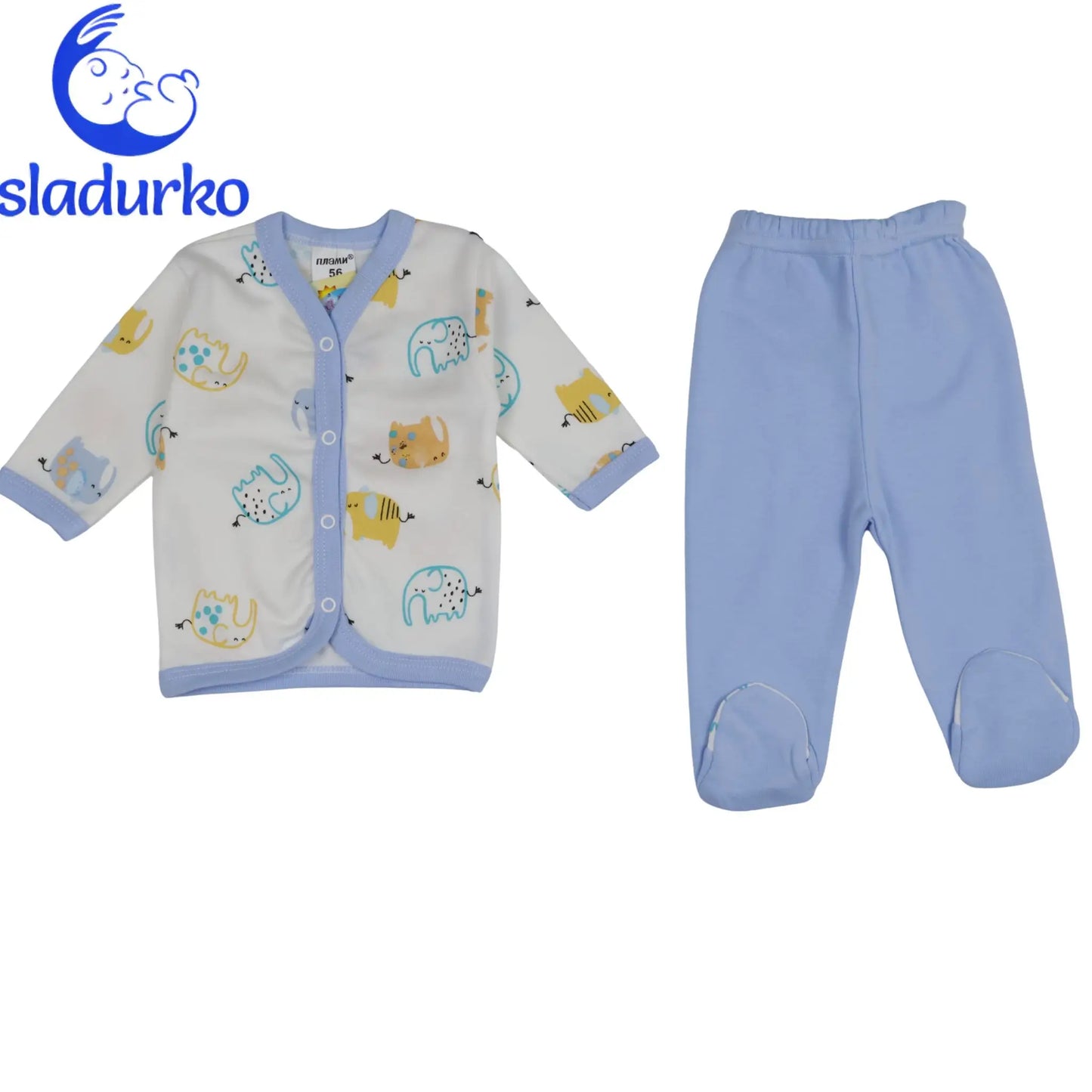 Комплект от две части - блузка и ританки