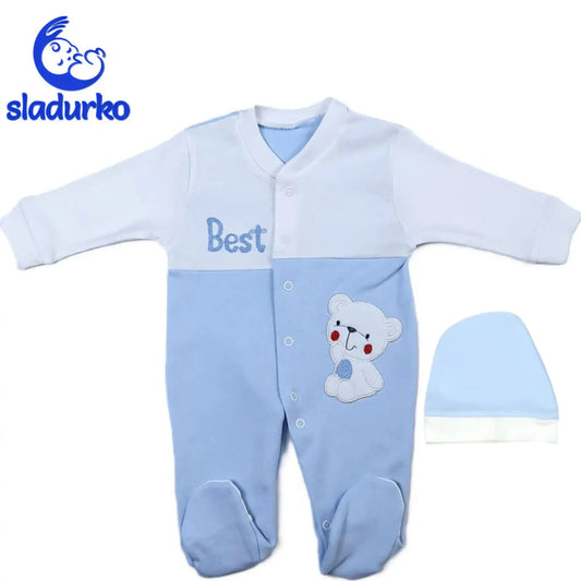 Бебешки гащеризон с предно закопчаване