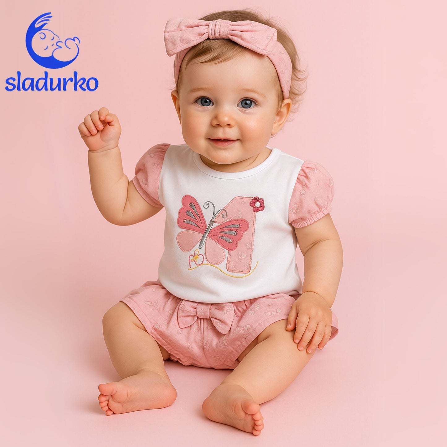 Комплект за момиче от три части